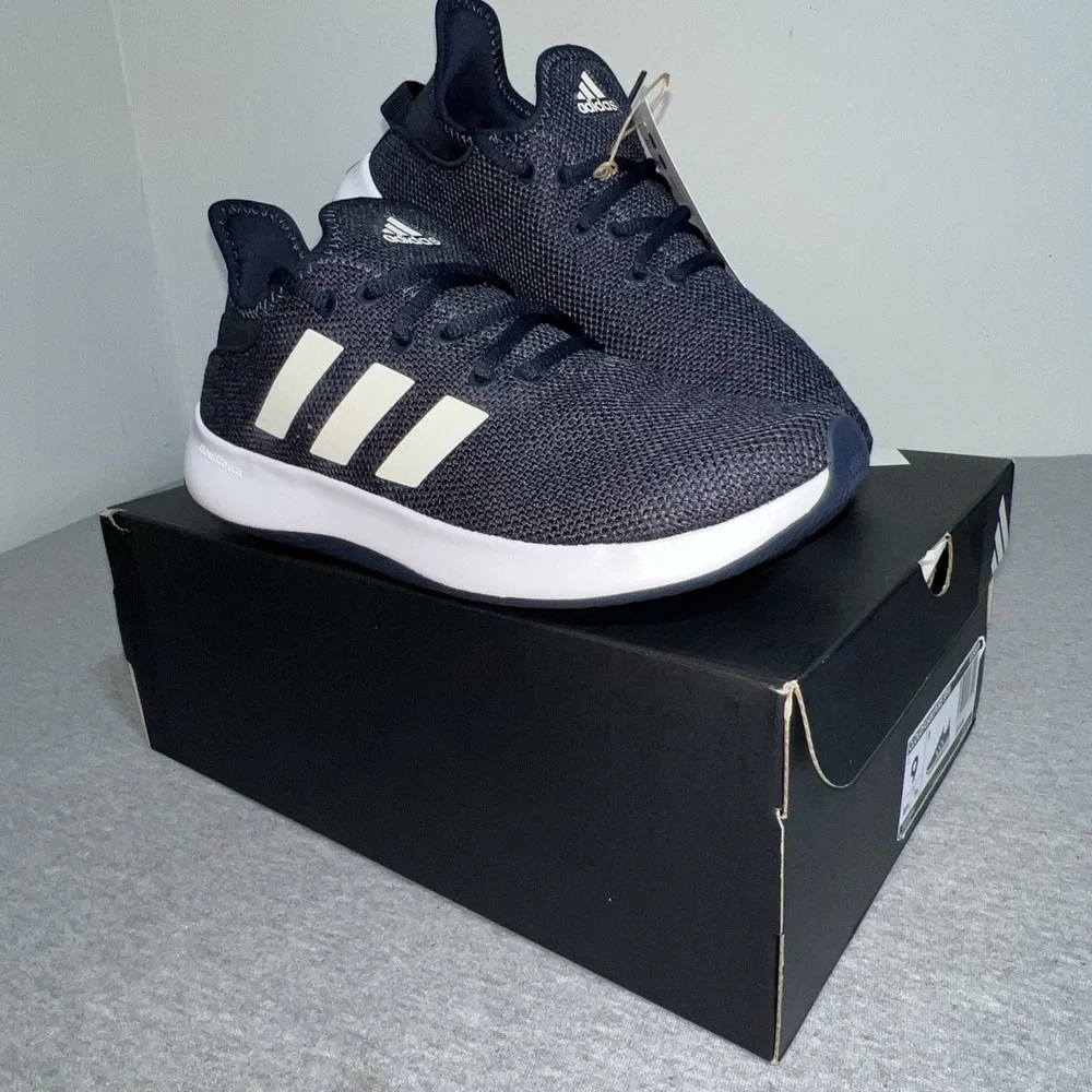 adidas Cloudfoam Pure SPW Sneaker Women's Size 9 Blue Sportswear Athletic IG3866